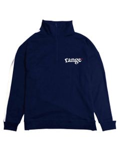 rg stand half zip crew