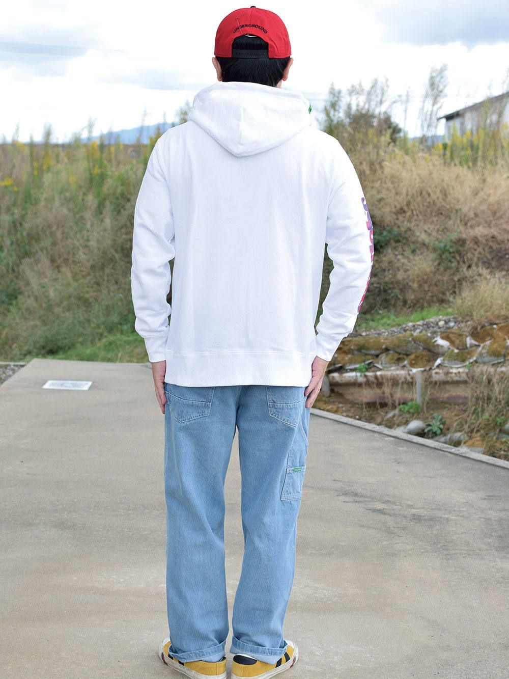sd fluorescence leaf hoody