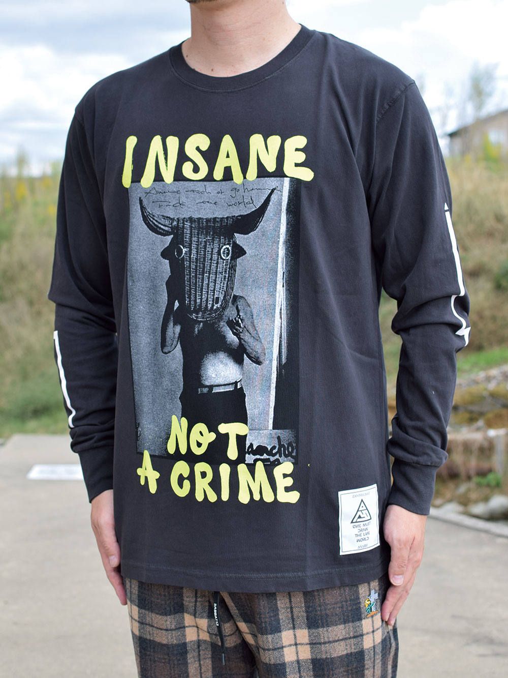 INSANE NOT A CRIME L/S T