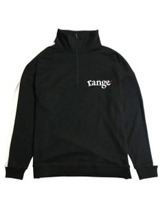 rg stand half zip crew