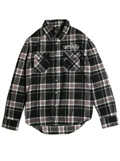 sd raised check nel shirts