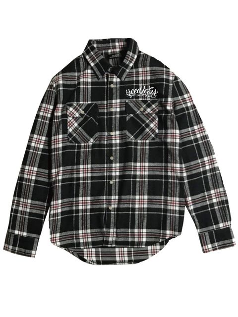 sd raised check nel shirts