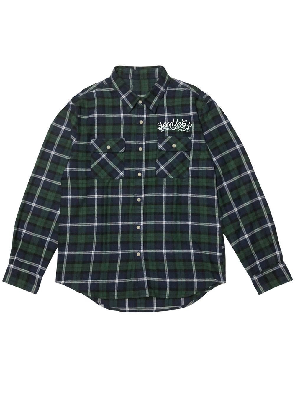 sd raised check nel shirts