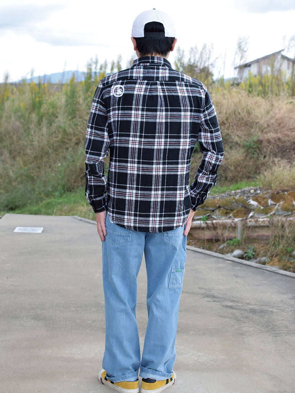 sd raised check nel shirts
