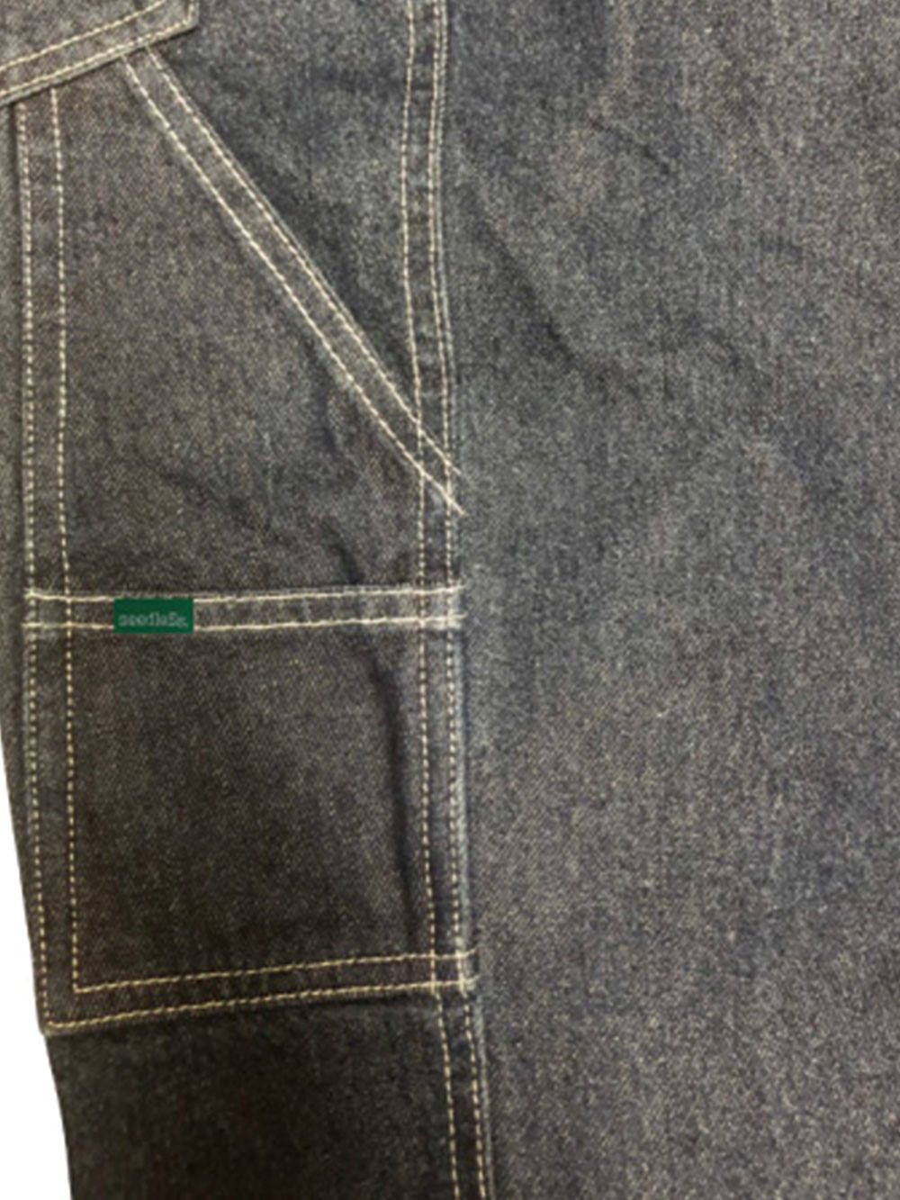 sd wide carpenter denim pants