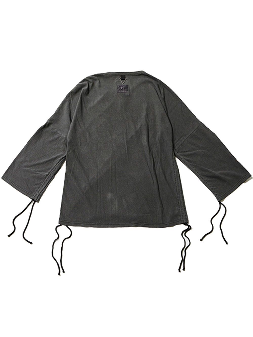 CLOUD -Henley Neck Drawstring Cutsew-