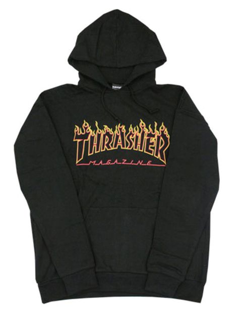 FLAME OUTLINE US COTTON-HOODIE