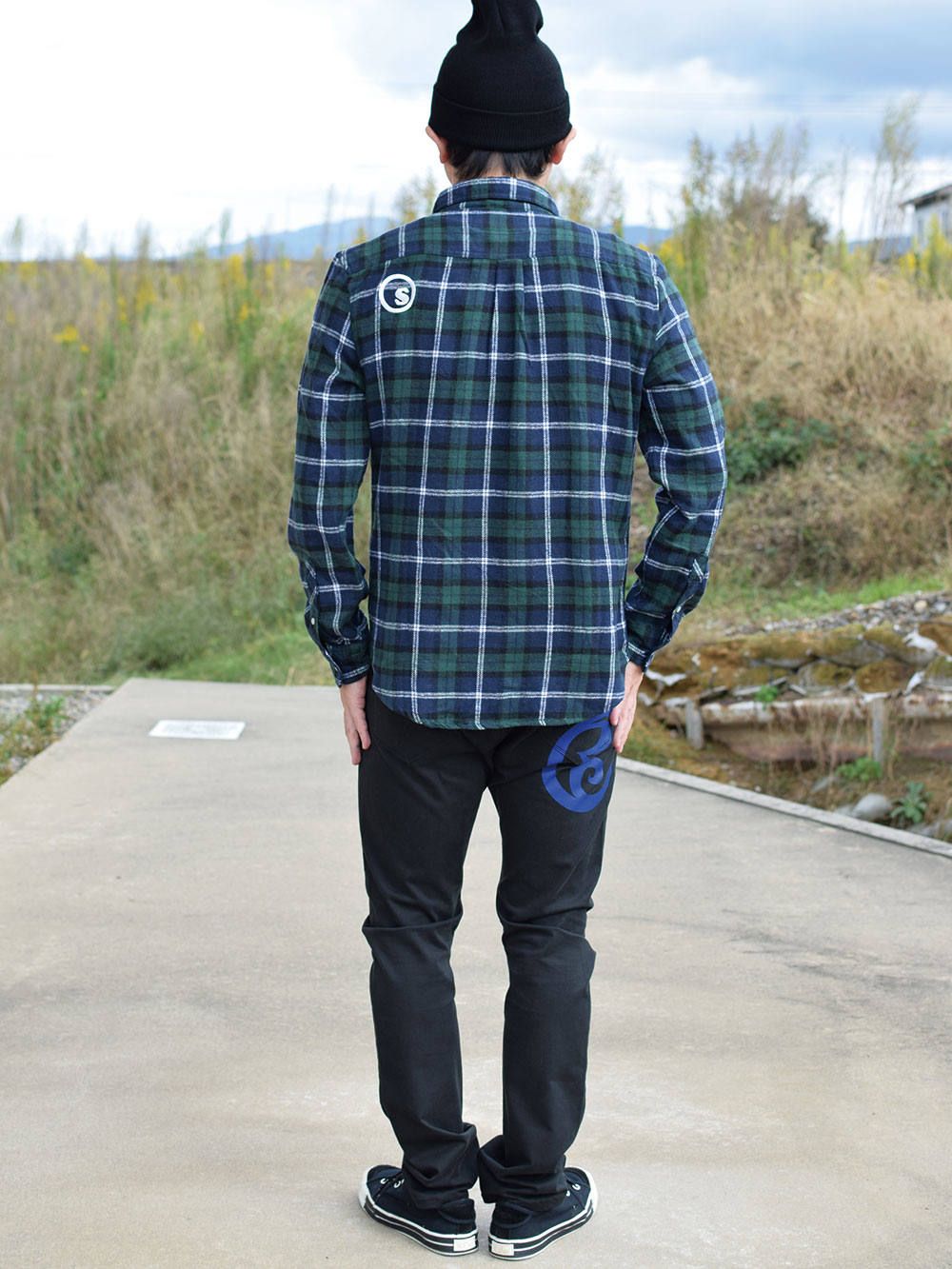 sd raised check nel shirts