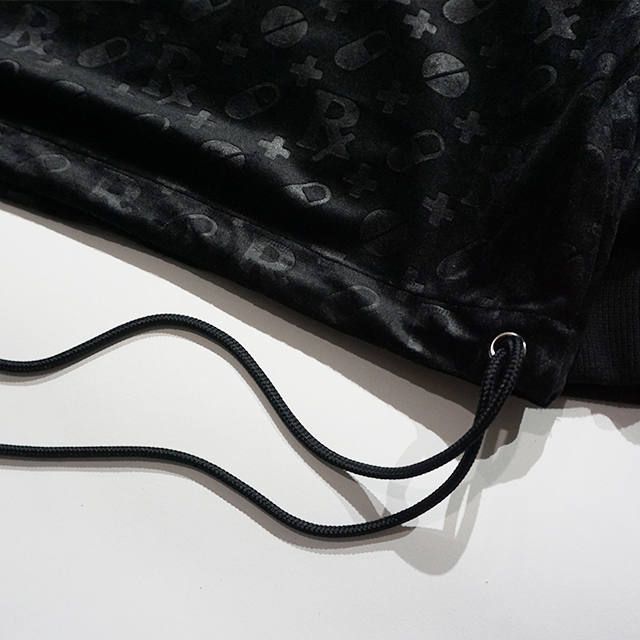 PATIENT [ HALF BUTTON VELOUR PULLOVER ]
