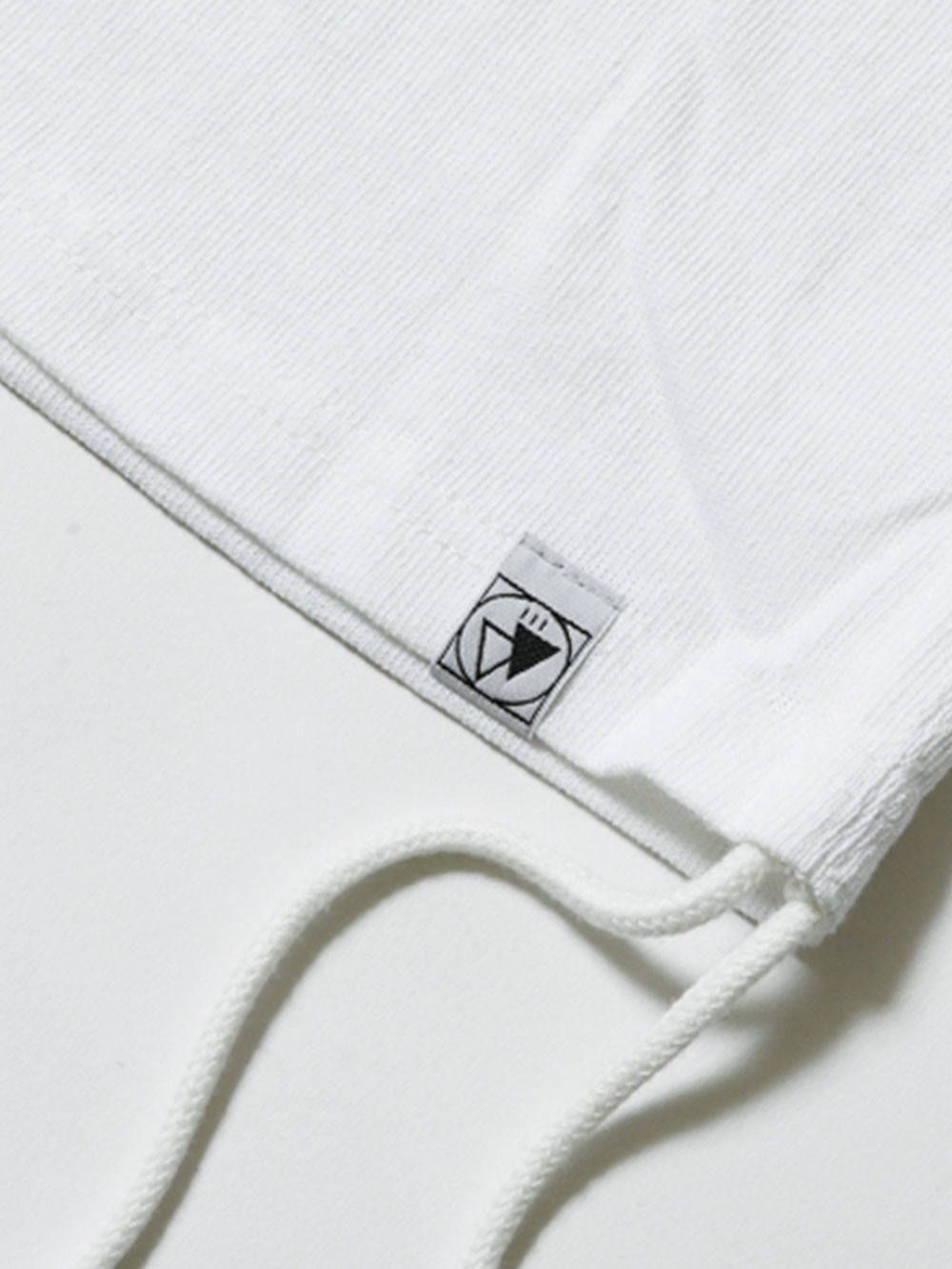 CLOUD -Henley Neck Drawstring Cutsew-