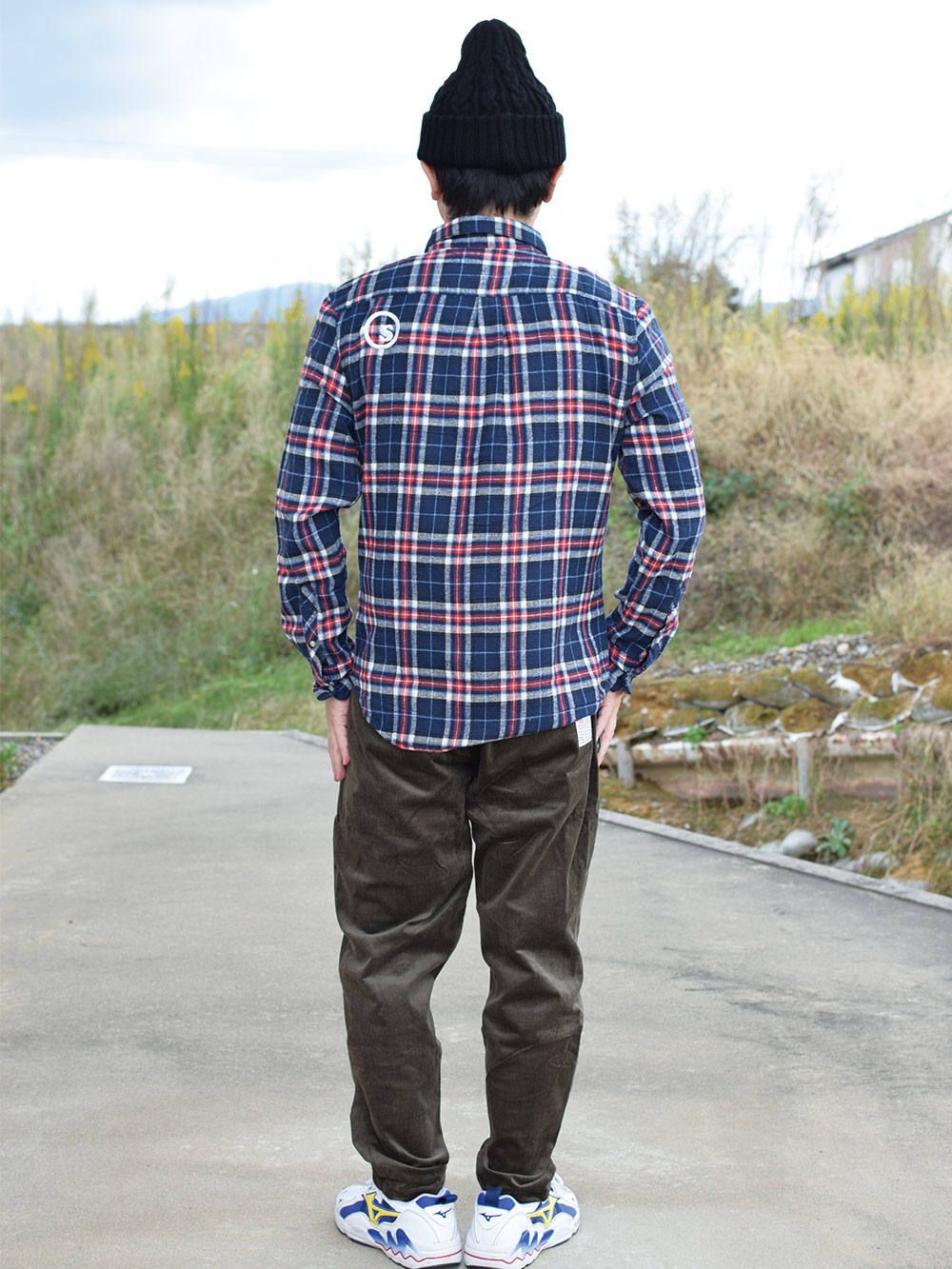 sd raised check nel shirts