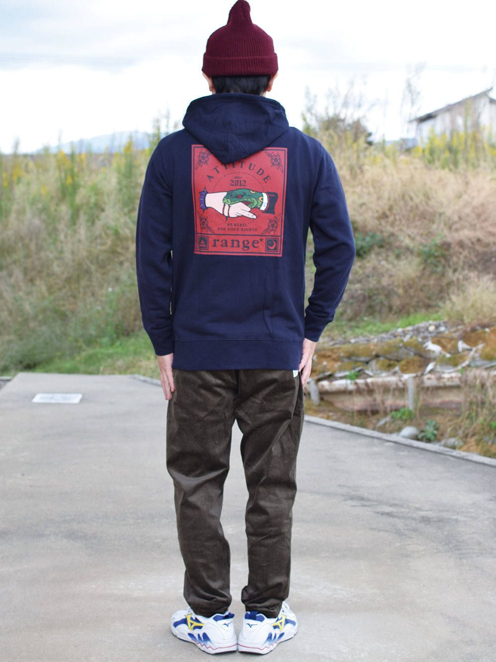 shake snake hand hoody fullcolor ver.
