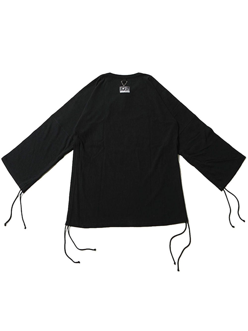 CLOUD -Henley Neck Drawstring Cutsew-