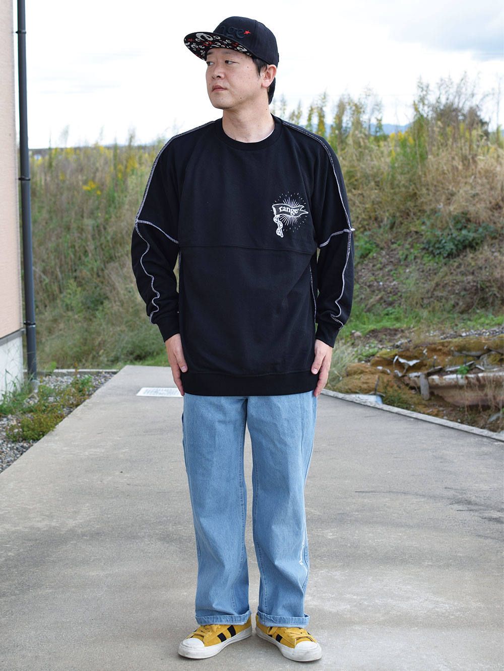 rg dolman crew sweat