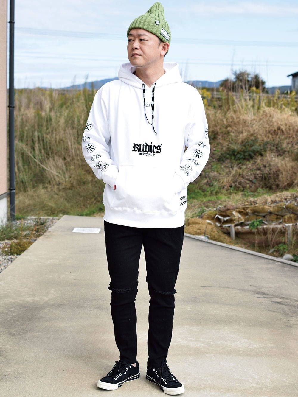 HOOK HOOD-SWEAT