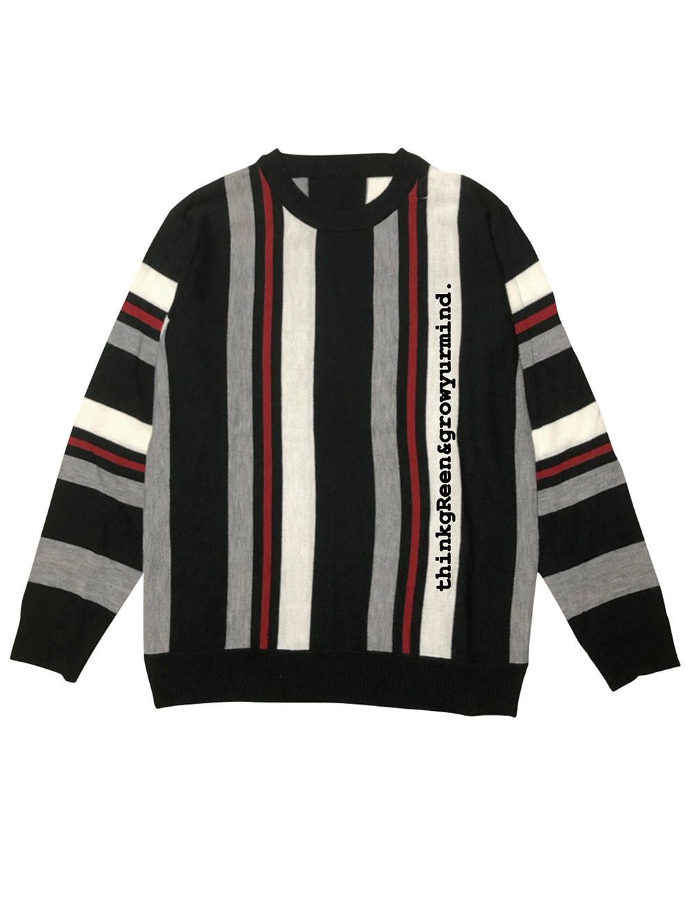 sd stripe crew knit