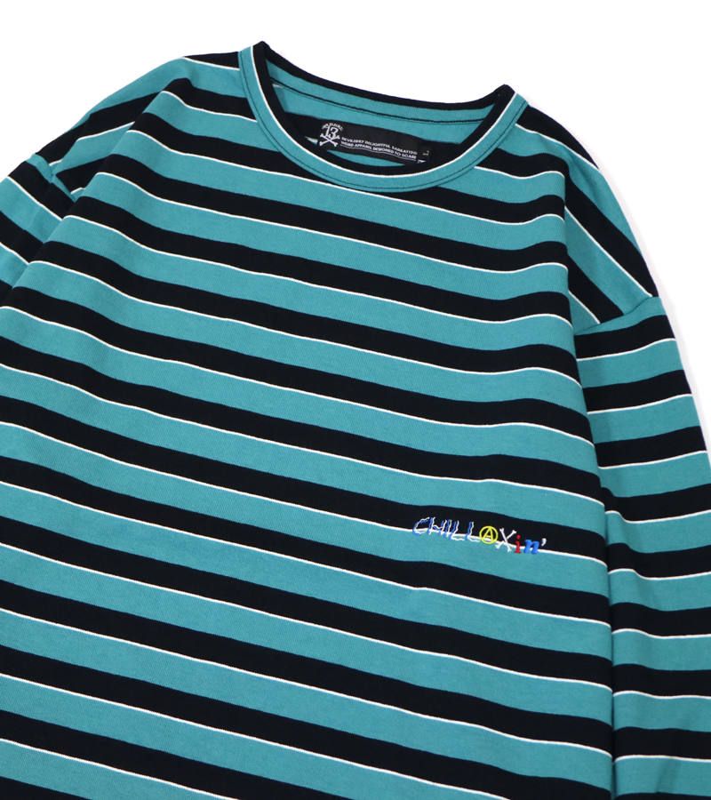 CHILLAXING BORDER L/S T