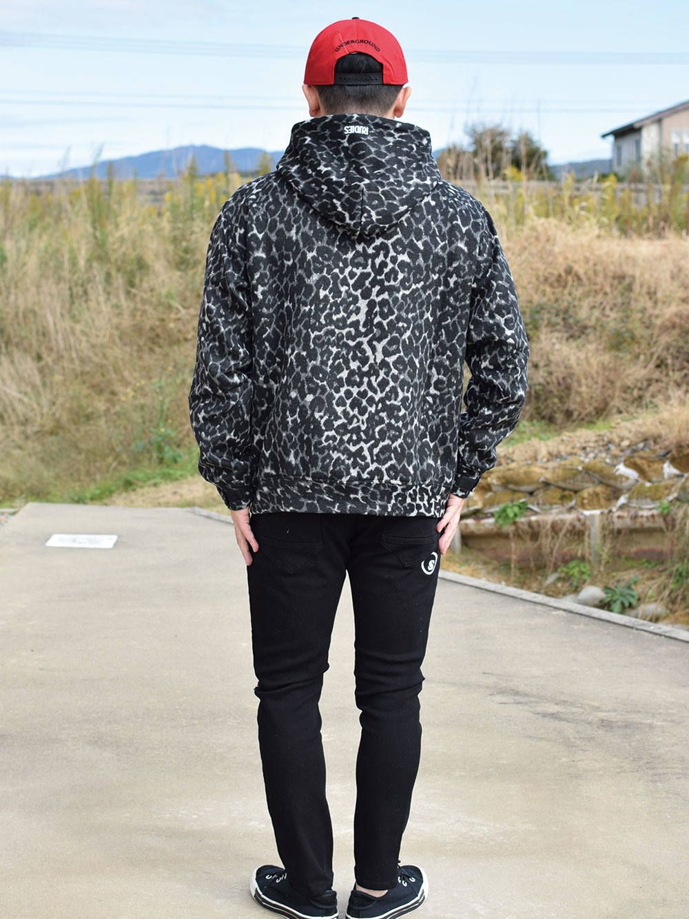 COLLEGE BOA HALF-ZIPHOOD