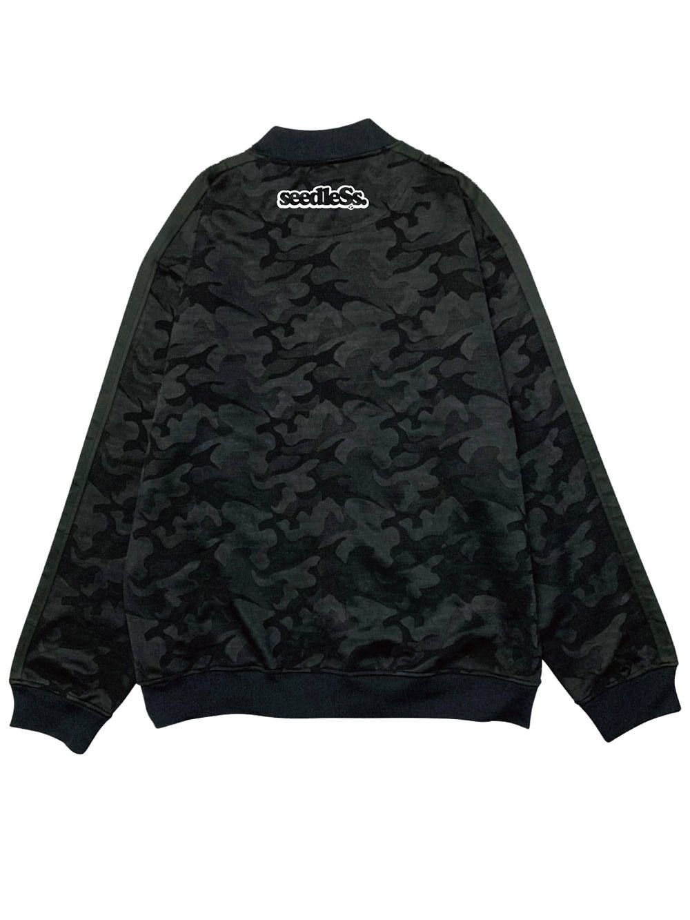 sd camo jersey zip up