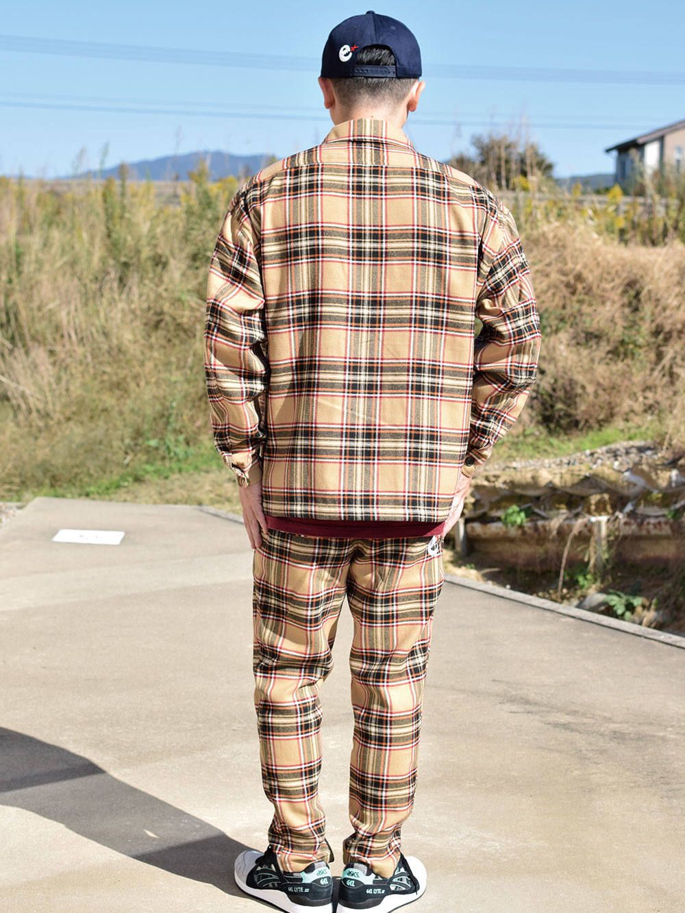rg check easy tapered pant