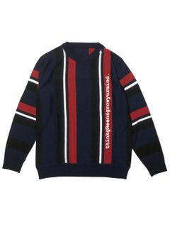 sd stripe crew knit