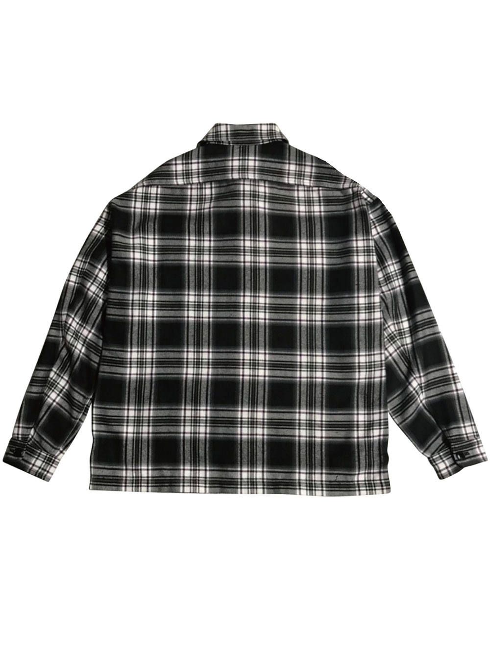 rg over size check shirts