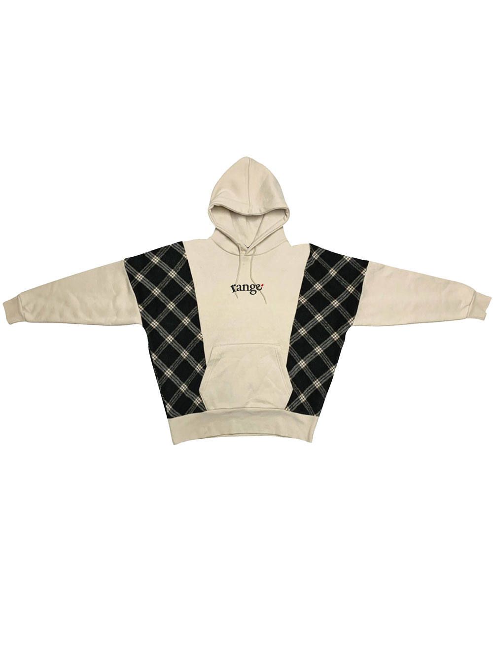 rg over size checker hoody