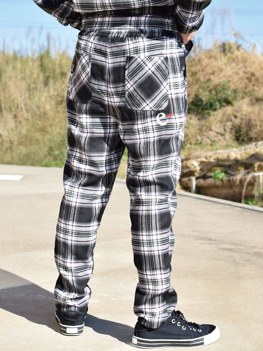 rg check easy tapered pant