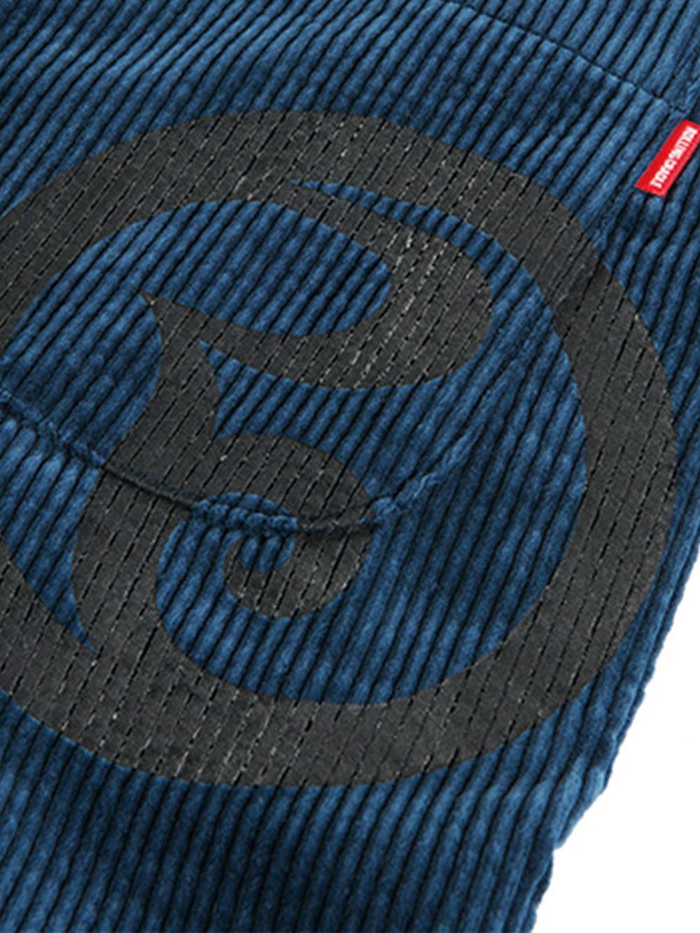 TAPERED CORDUROY-PANTS