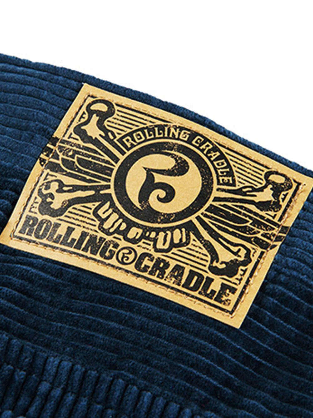 TAPERED CORDUROY-PANTS