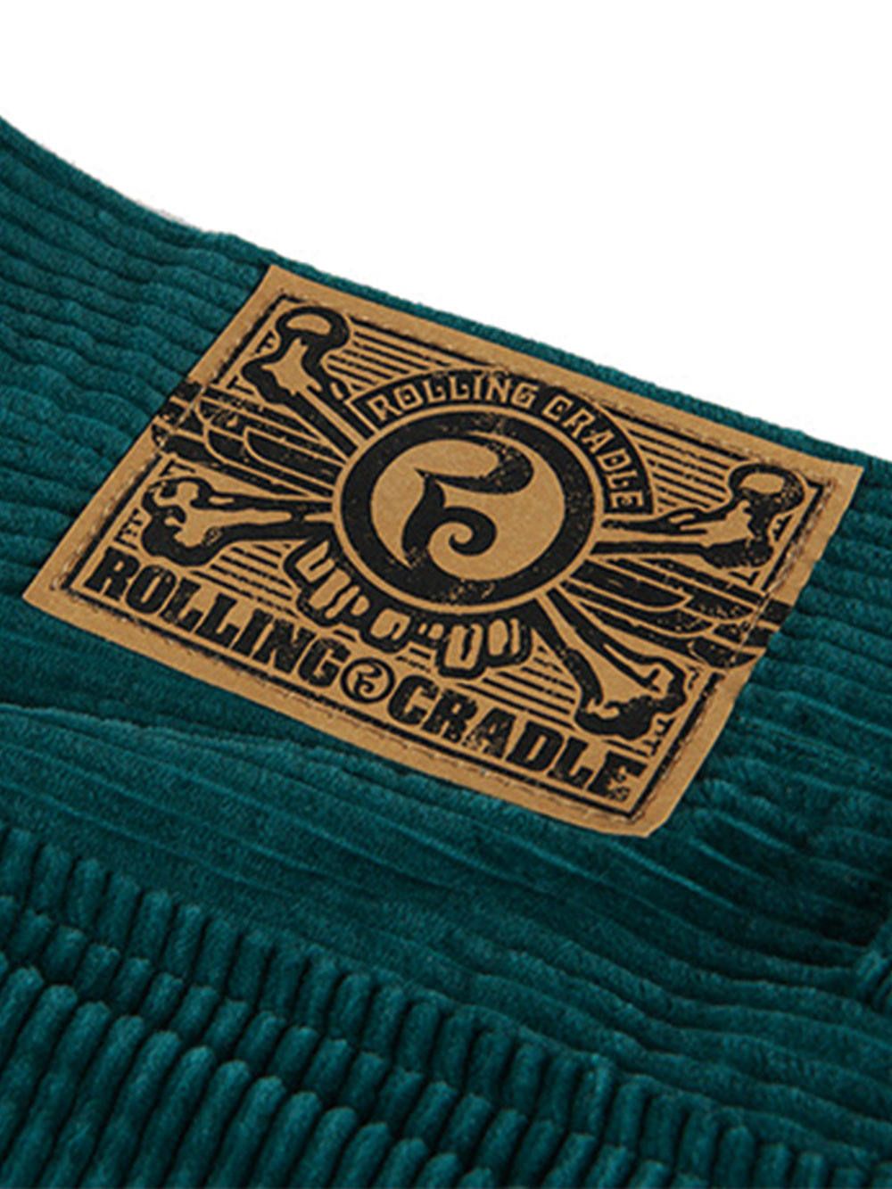 TAPERED CORDUROY-PANTS