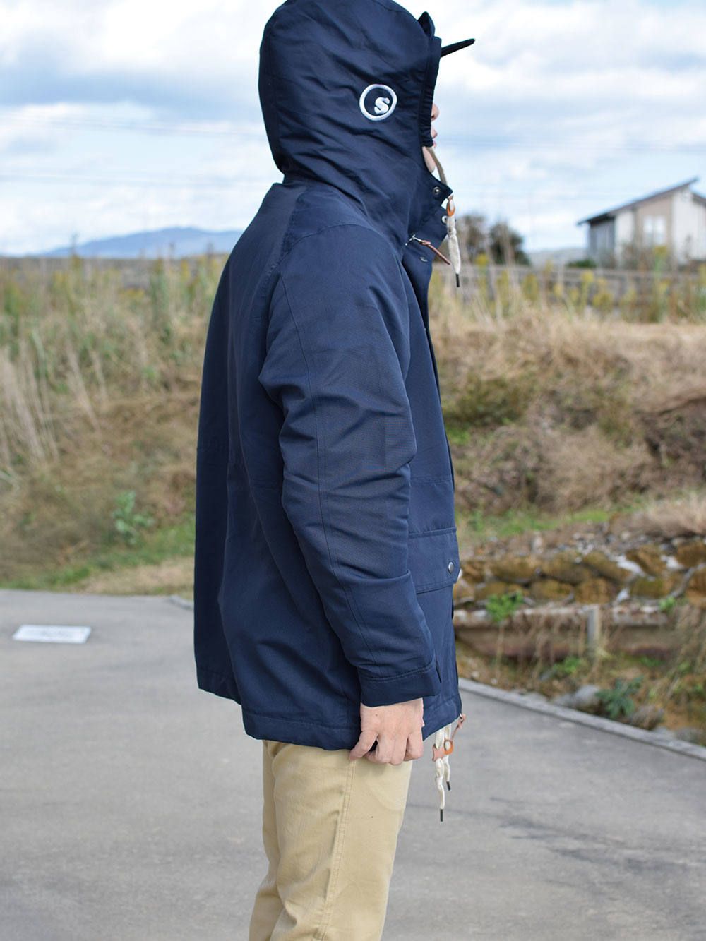 sd nylon boa fleece 3way jkt