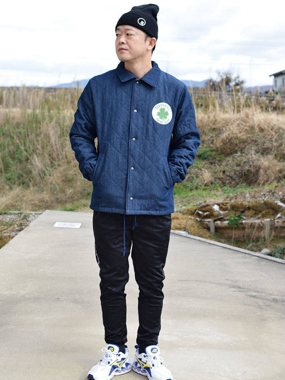 sd denim quilting jkt