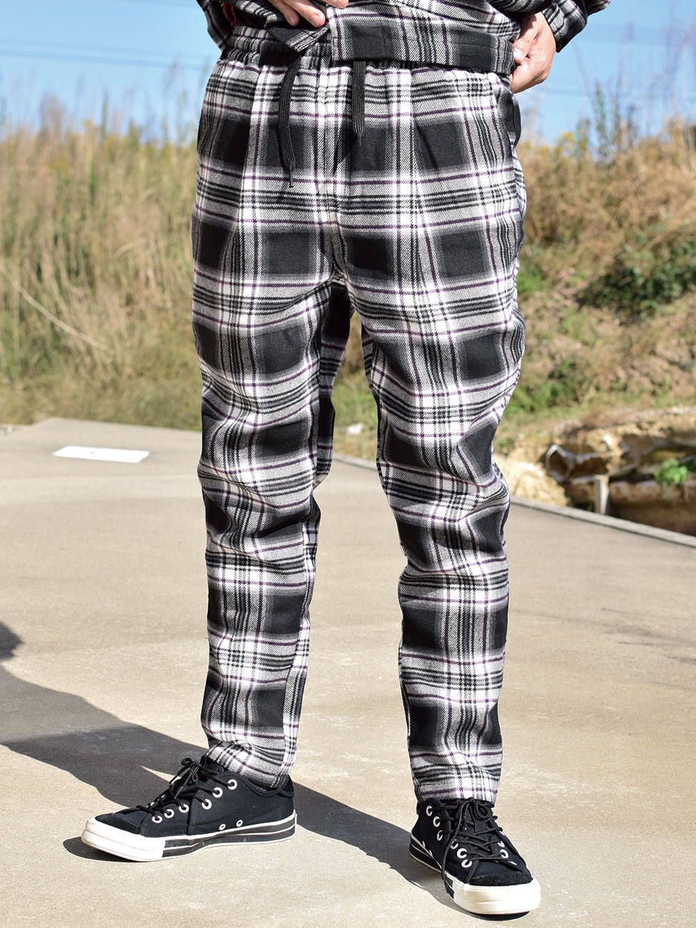 rg check easy tapered pant