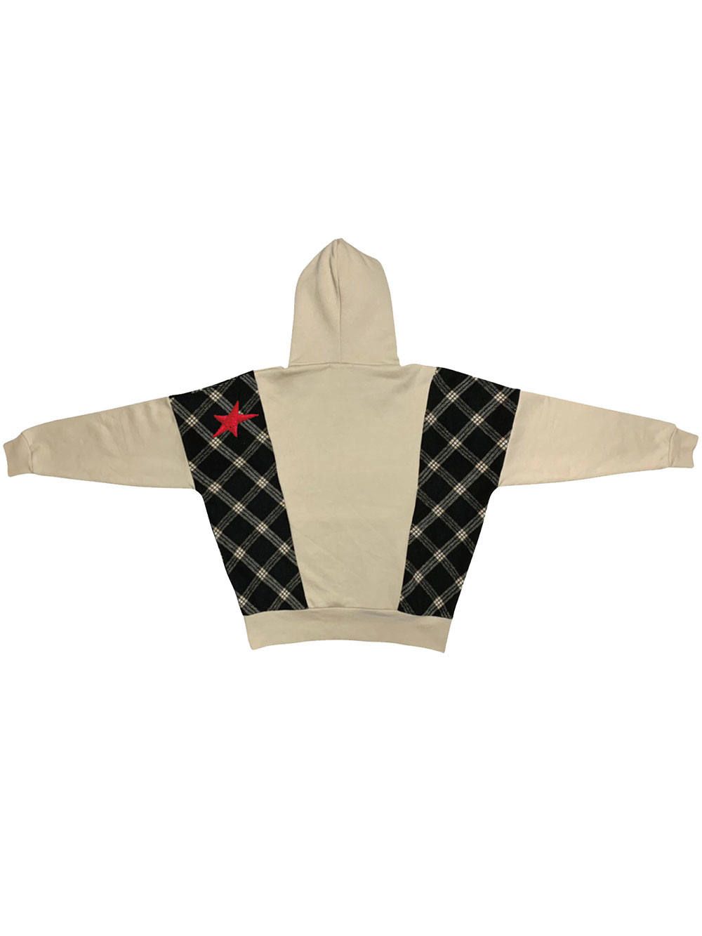 rg over size checker hoody