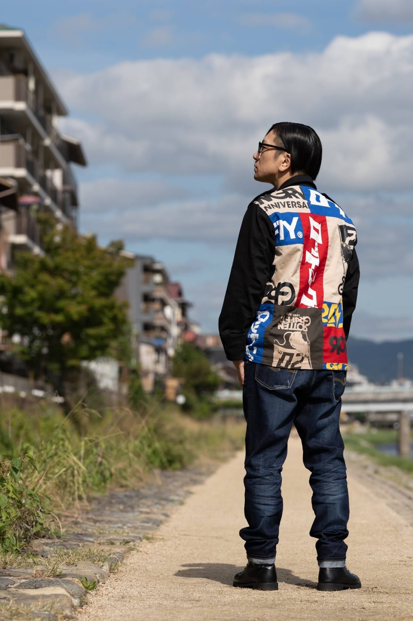 【美品】ROTTENGRAFFTY zephyren ジャケット 黒 Ｓサイズ zephyren✖️rottengraffty