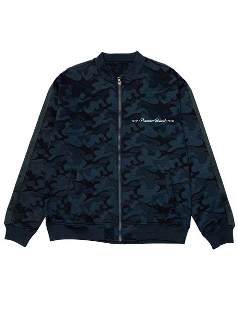 sd camo jersey zip up