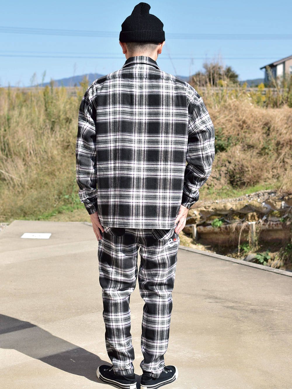 rg check easy tapered pant
