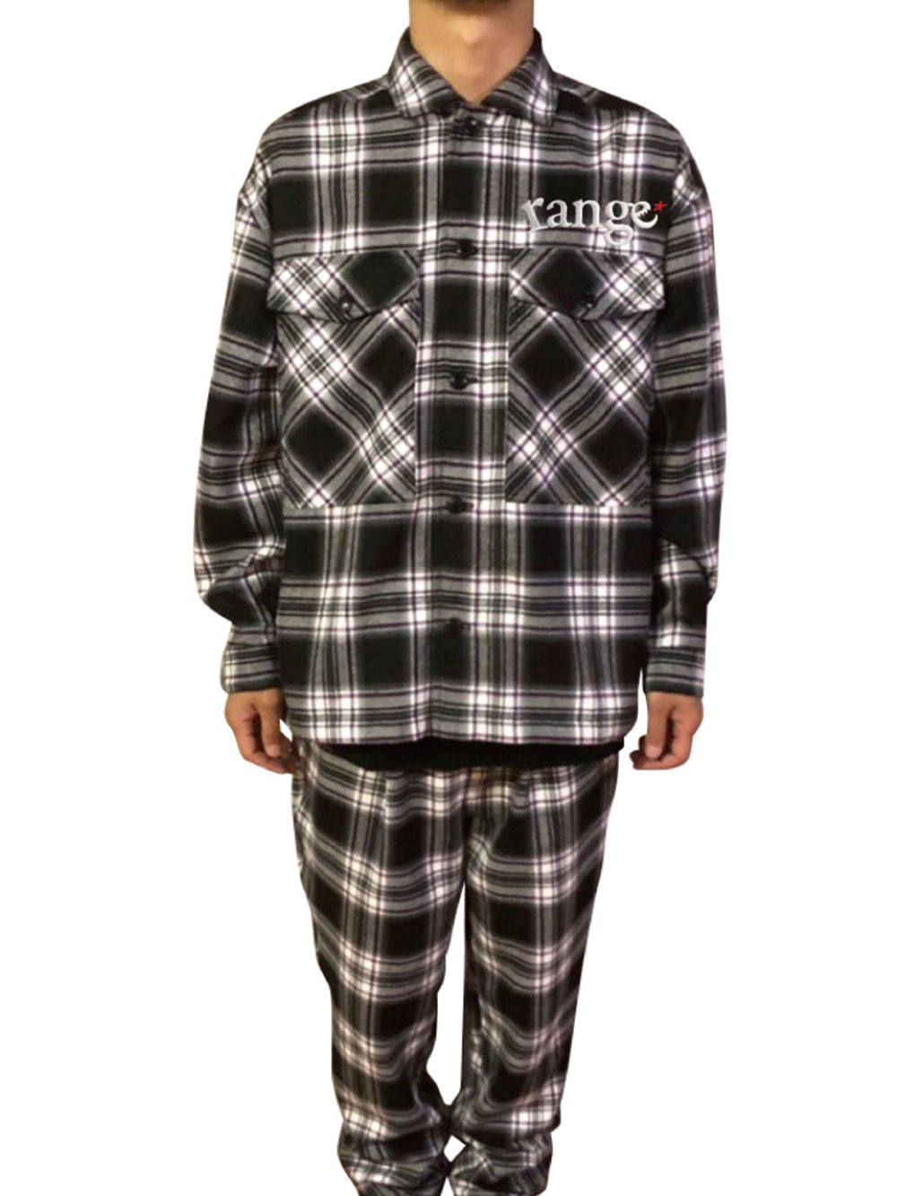 rg over size check shirts