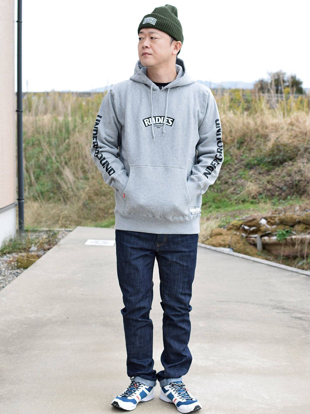 SLICK HOOD-SWEAT