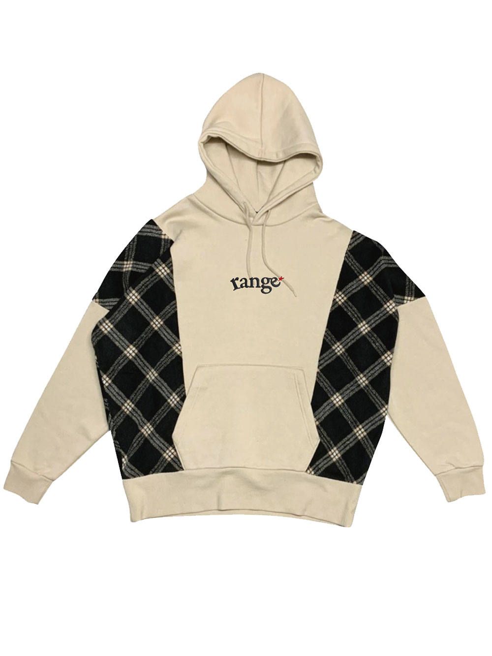 rg over size checker hoody