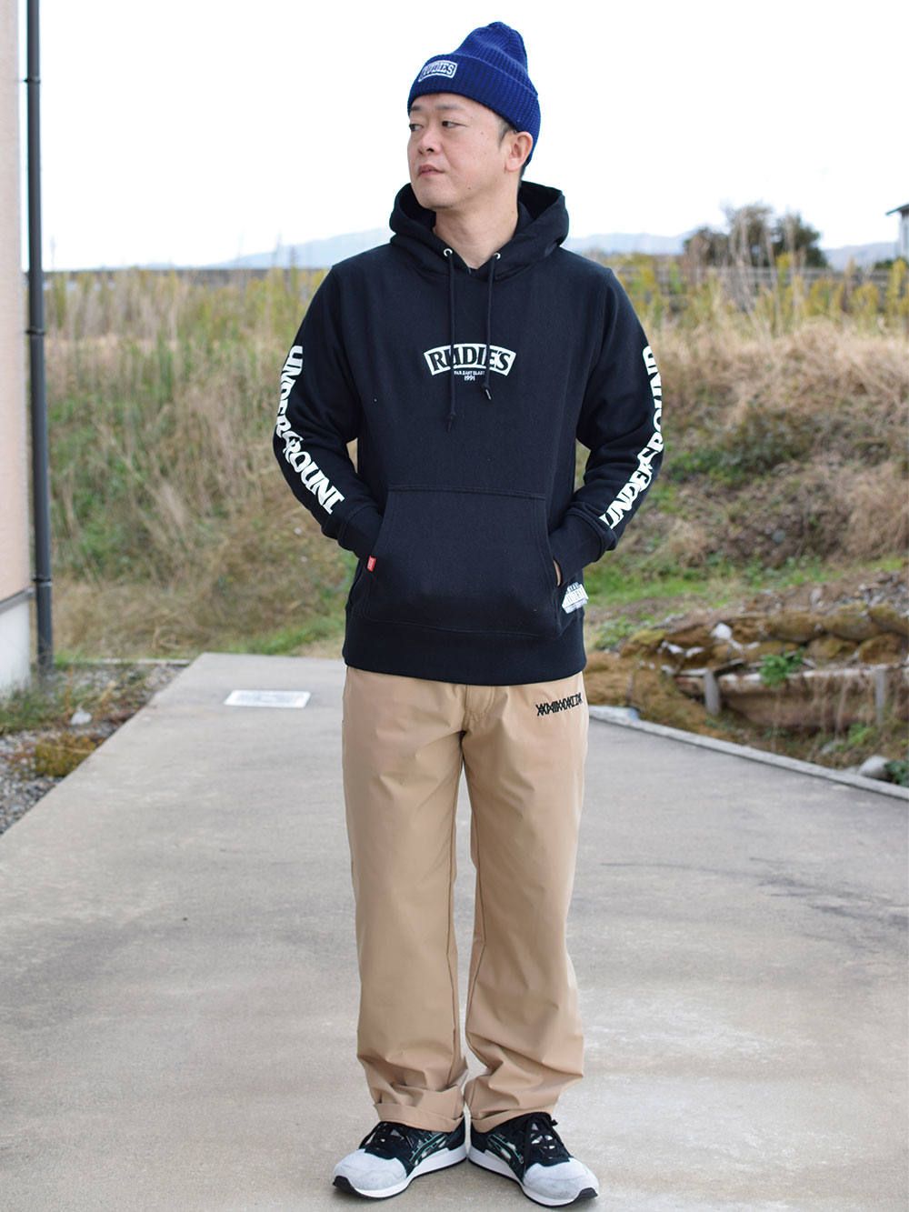 SLICK HOOD-SWEAT