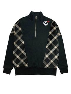 rg over size checker zip crew