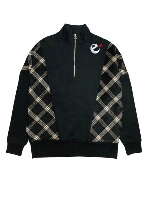 rg over size checker zip crew
