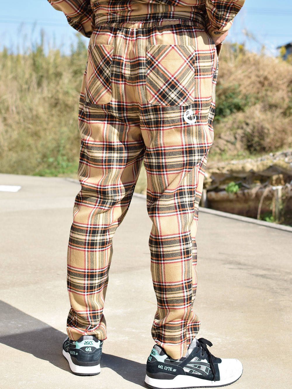 rg check easy tapered pant