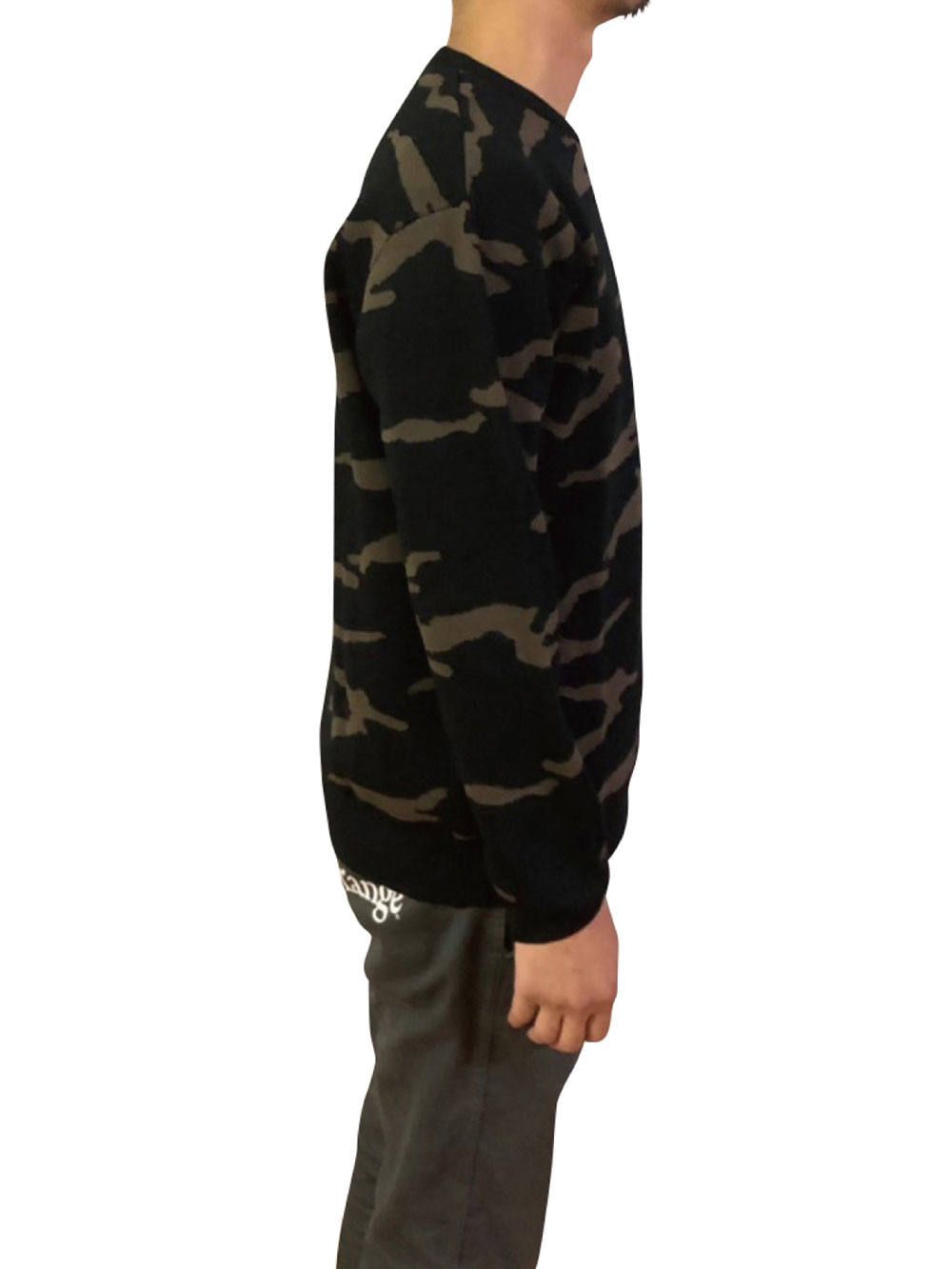 rg camo crew sweater