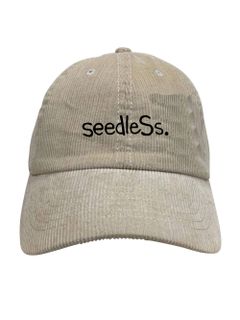 sd HW logo corduroy low cap