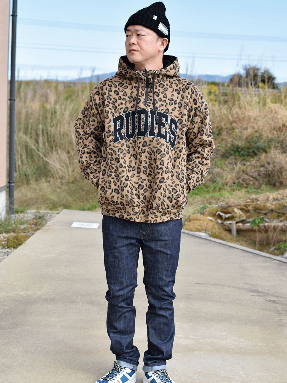 COLLEGE BOA HALF-ZIPHOOD