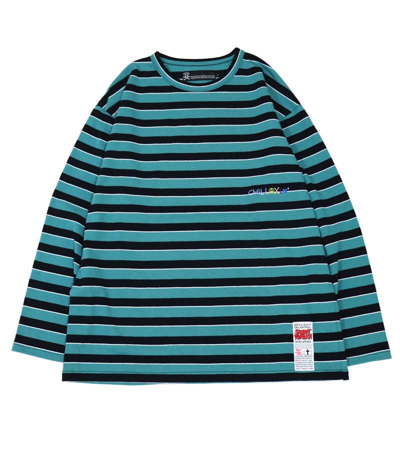CHILLAXING BORDER L/S T