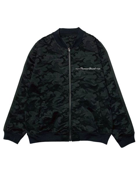 sd camo jersey zip up